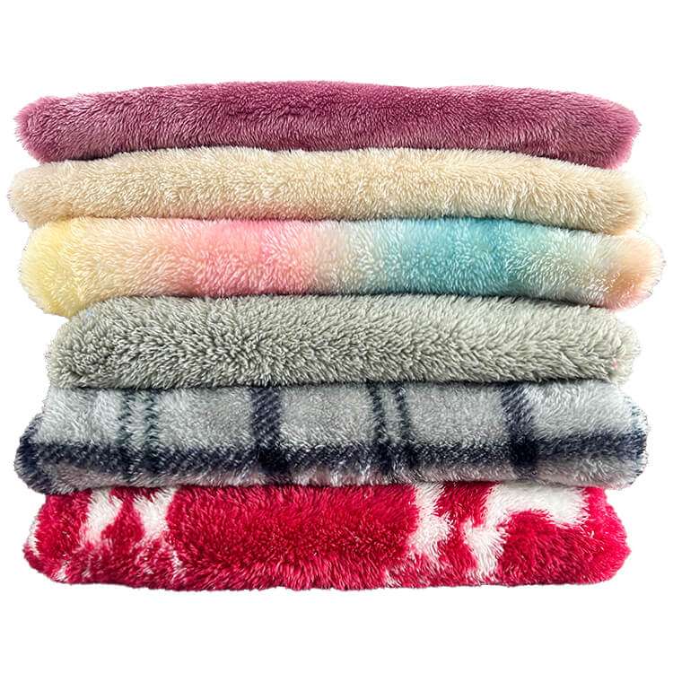 Kingcason arctic velvet fleece fabric supplier