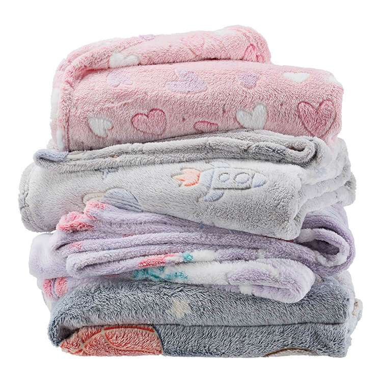 Kingcason glow in the dark fleece fabric supplier