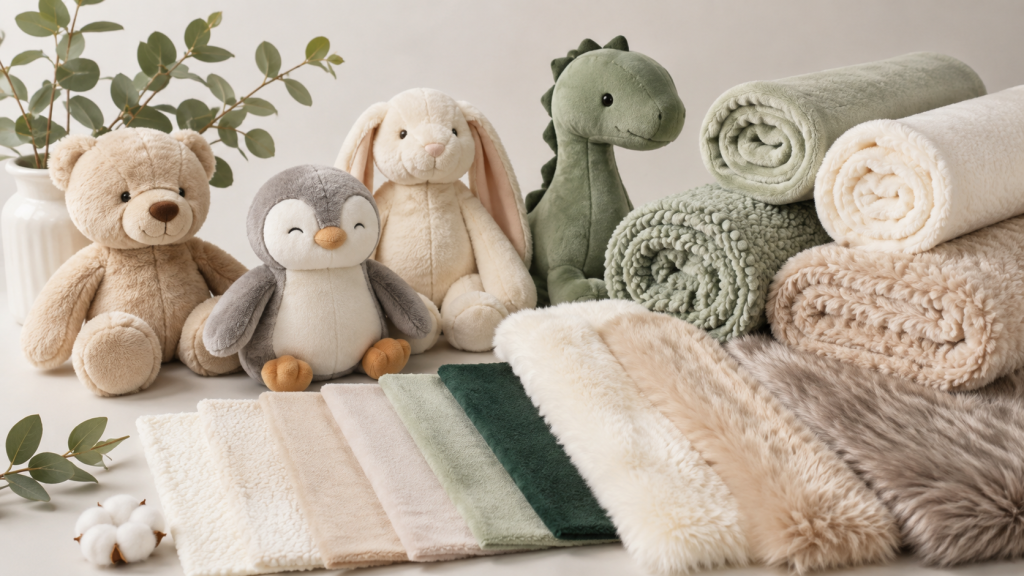 Best fabric for plush toys including fleece, sherpa and faux fur materials