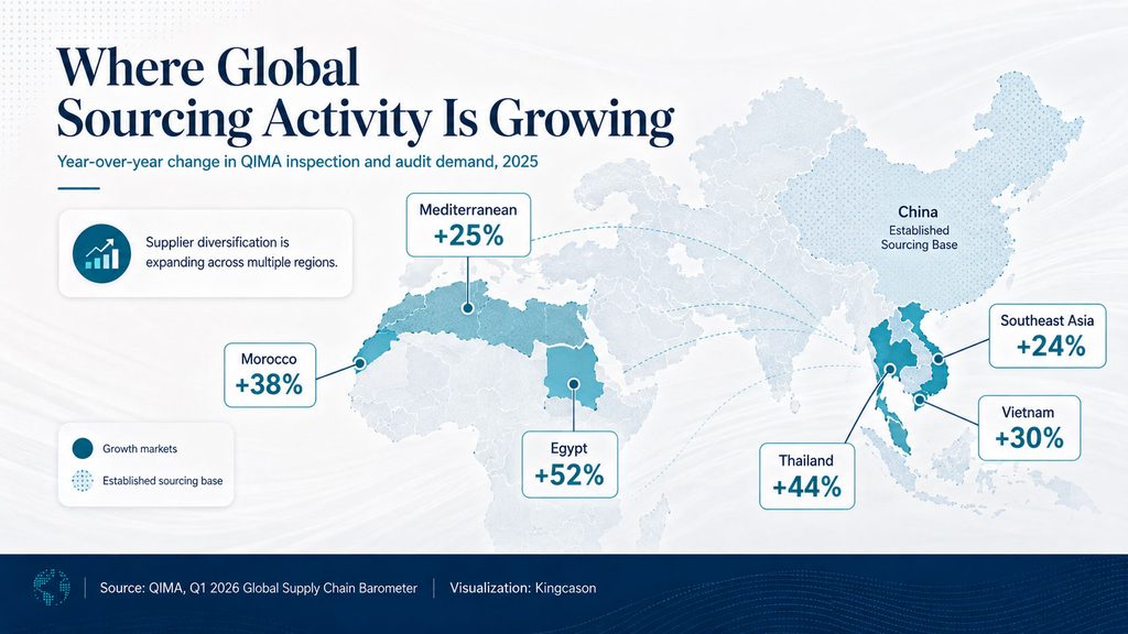 2025 global sourcing growth across Southeast Asia and Mediterranean textile manufacturing regions
